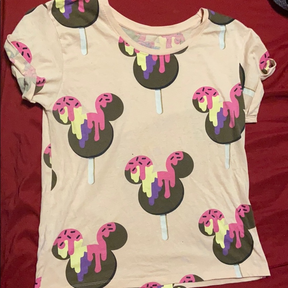 Disney Mickey ice cream shirt XL